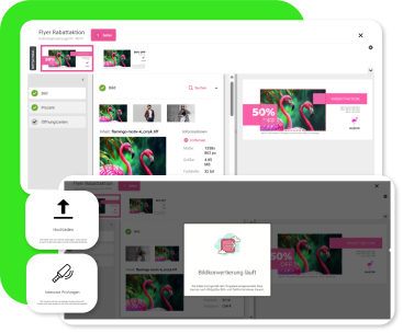 Optimierung des Throbbers bei Bildumwandlungen