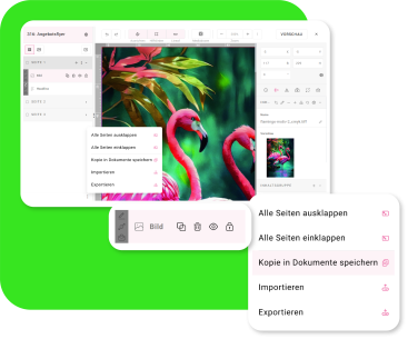 Neue Funktionen im Layout-Editor