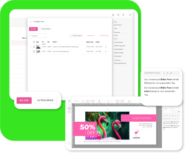 Dynamische Content-Pools - Flexibler Einsatz
